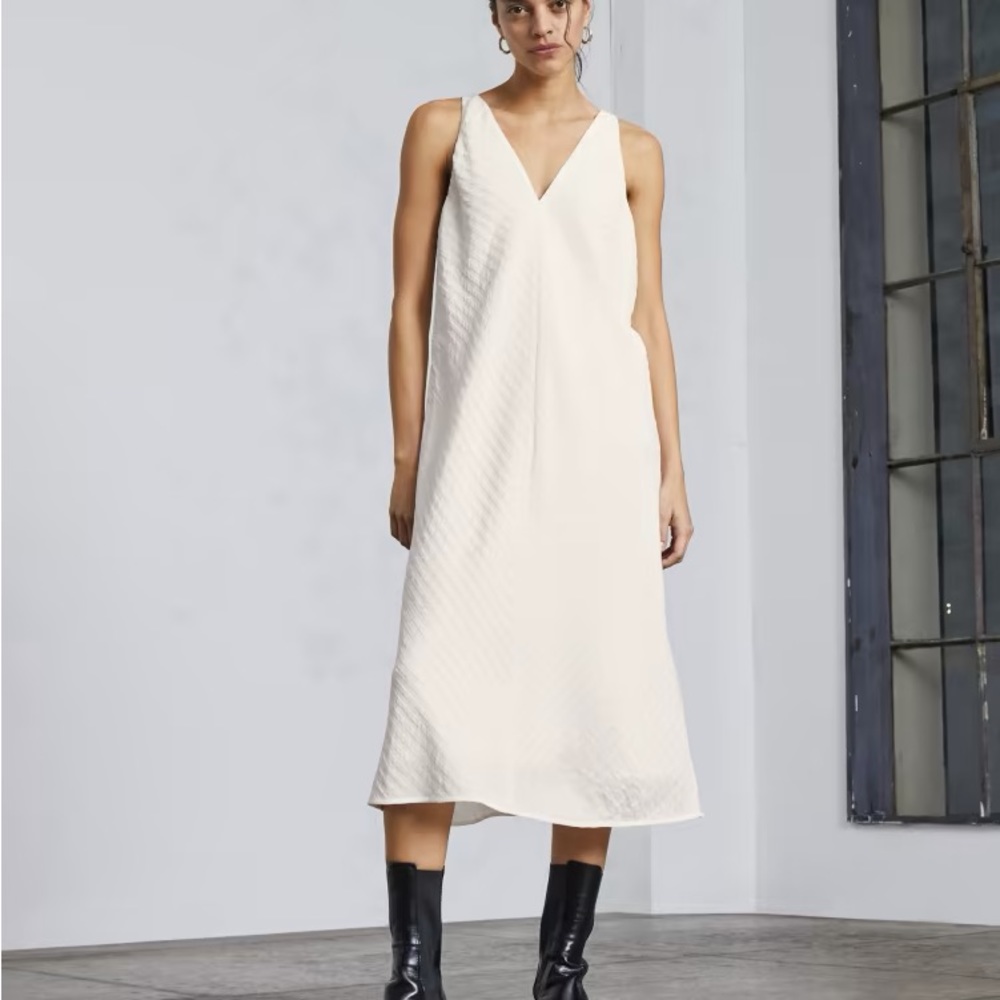 NWT Everlane City Dress - Bone, Size 8